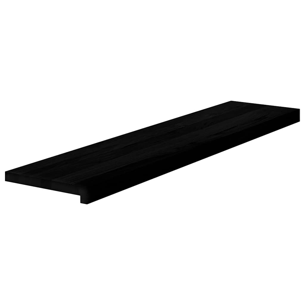 Trappetrinn 16 stk mørkebrun 110x30x2 cm heltre eik