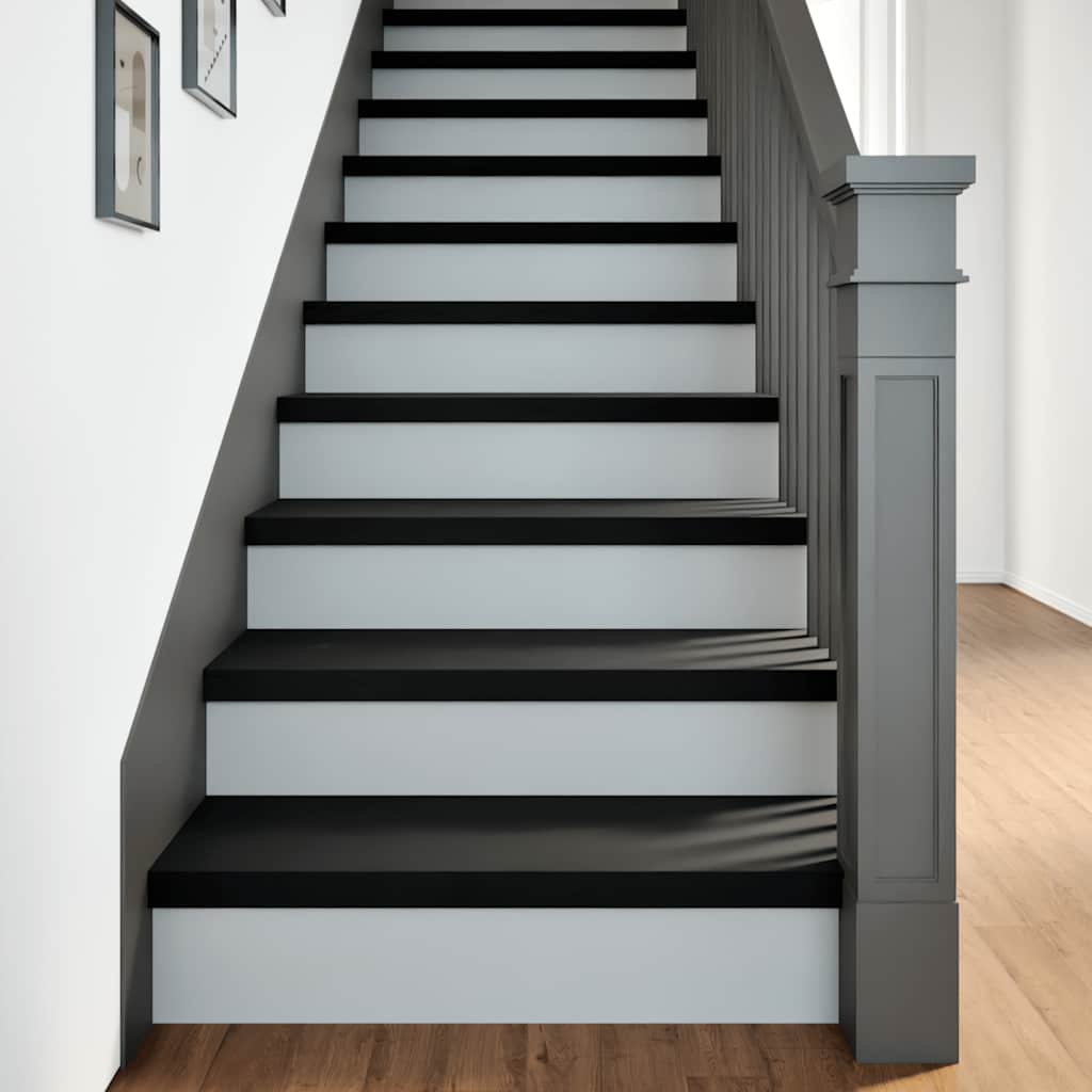 Trappetrinn 20 stk mørkebrun 70x25x2 cm heltre eik