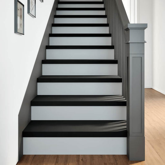 Trappetrinn 20 stk mørkebrun 70x25x2 cm heltre eik