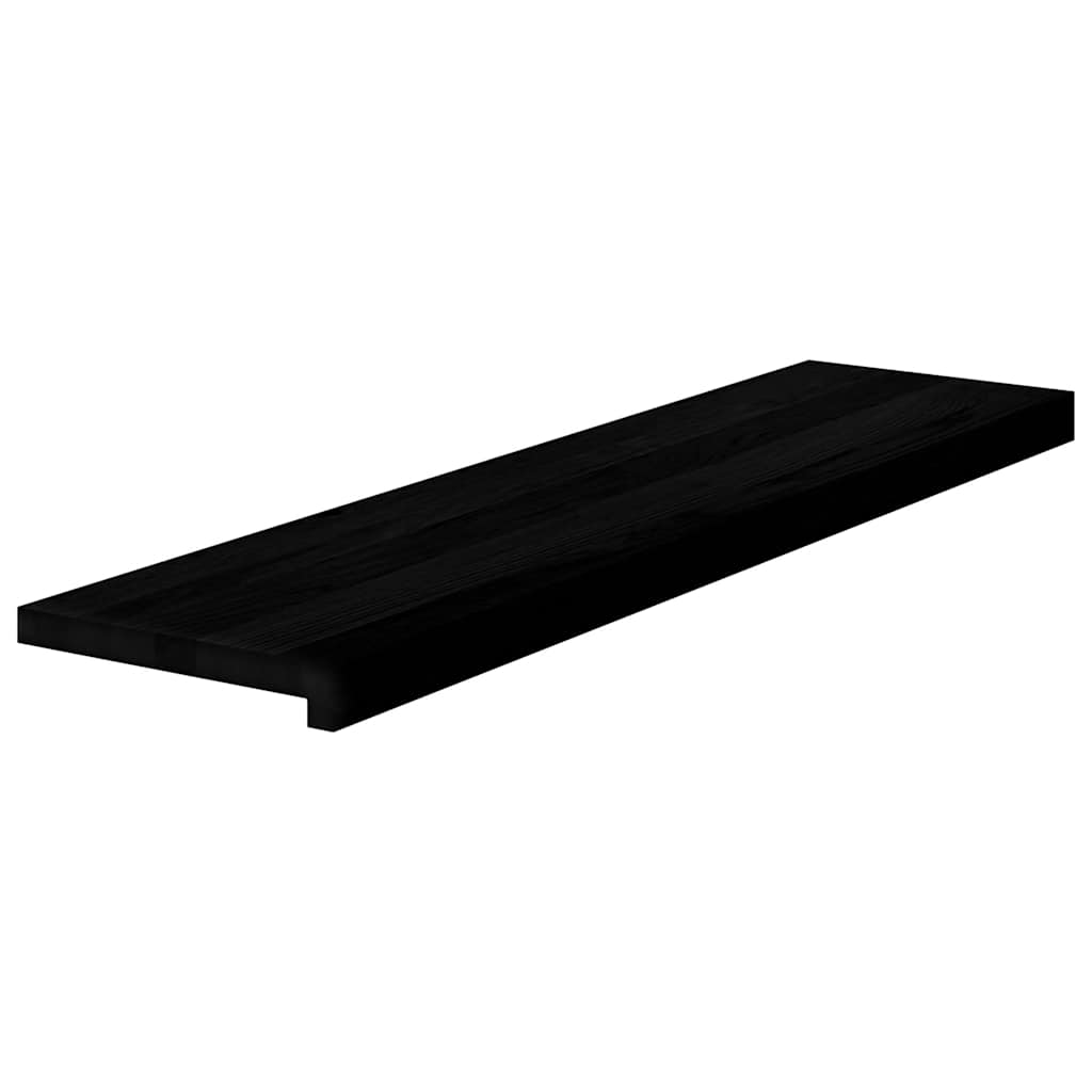 Trappetrinn 20 stk mørkebrun 100x25x2 cm heltre eik
