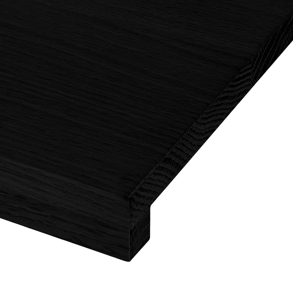 Trappetrinn 20 stk mørkebrun 90x30x2 cm heltre eik