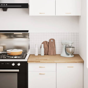 Kjøkken benkeplate rektangulær 100x63,5x4 cm heltre eik