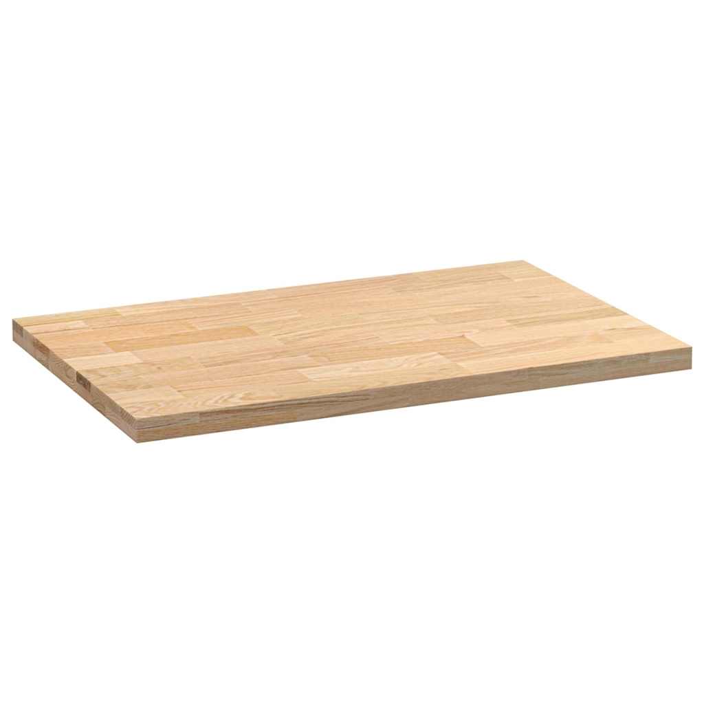 Kjøkken benkeplate rektangulær 100x63,5x4 cm heltre eik