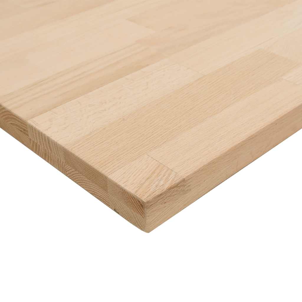Kjøkken benkeplate rektangulær 100x63,5x4 cm heltre eik