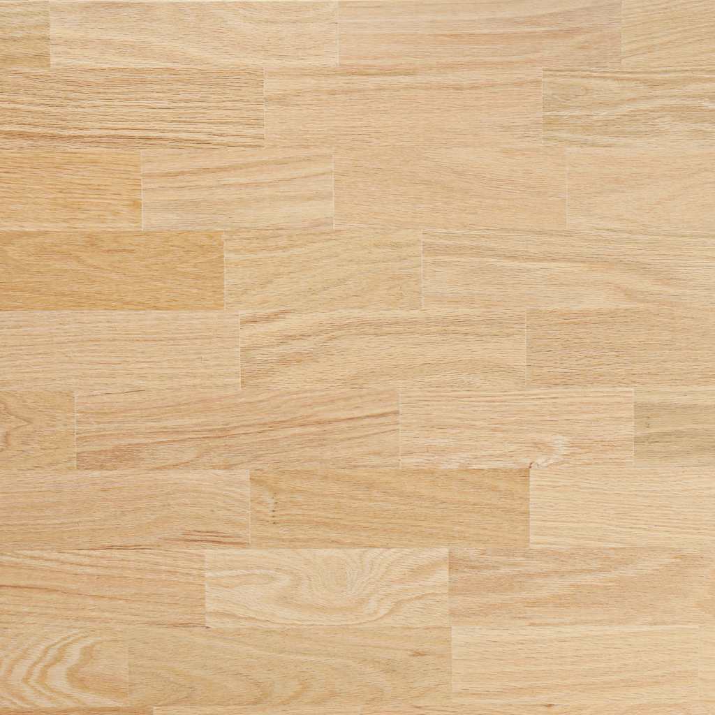 Bordplate rektangulær 120x60x2,5 cm ubehandlet heltre eik