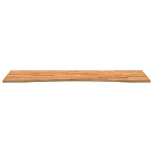 Bordplate lysebrun 160x50x2,5 cm rektangulær heltre eik