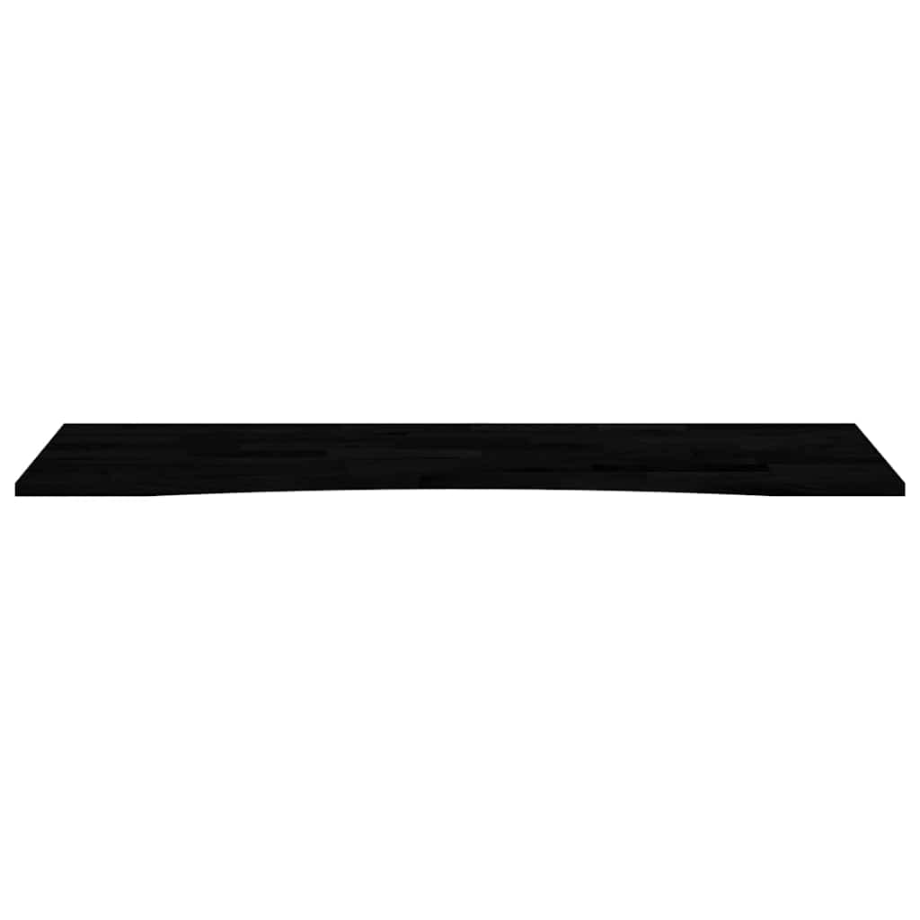 Bordplate mørkebrun 160x50x2,5 cm rektangulær heltre eik