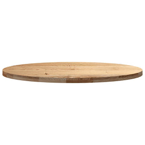 Bordplate 120x60x4 cm oval heltre eik