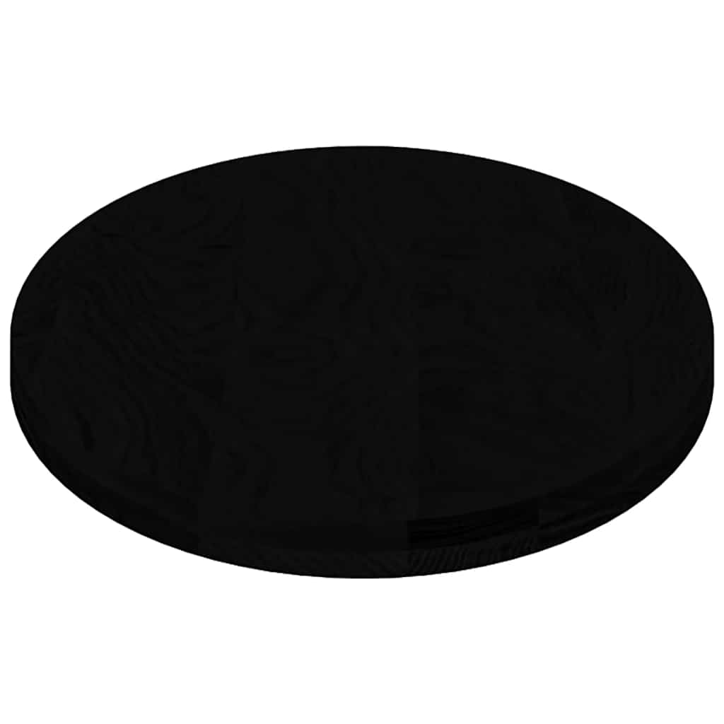Bordplate mørkebrun 120x60x4 cm oval heltre eik