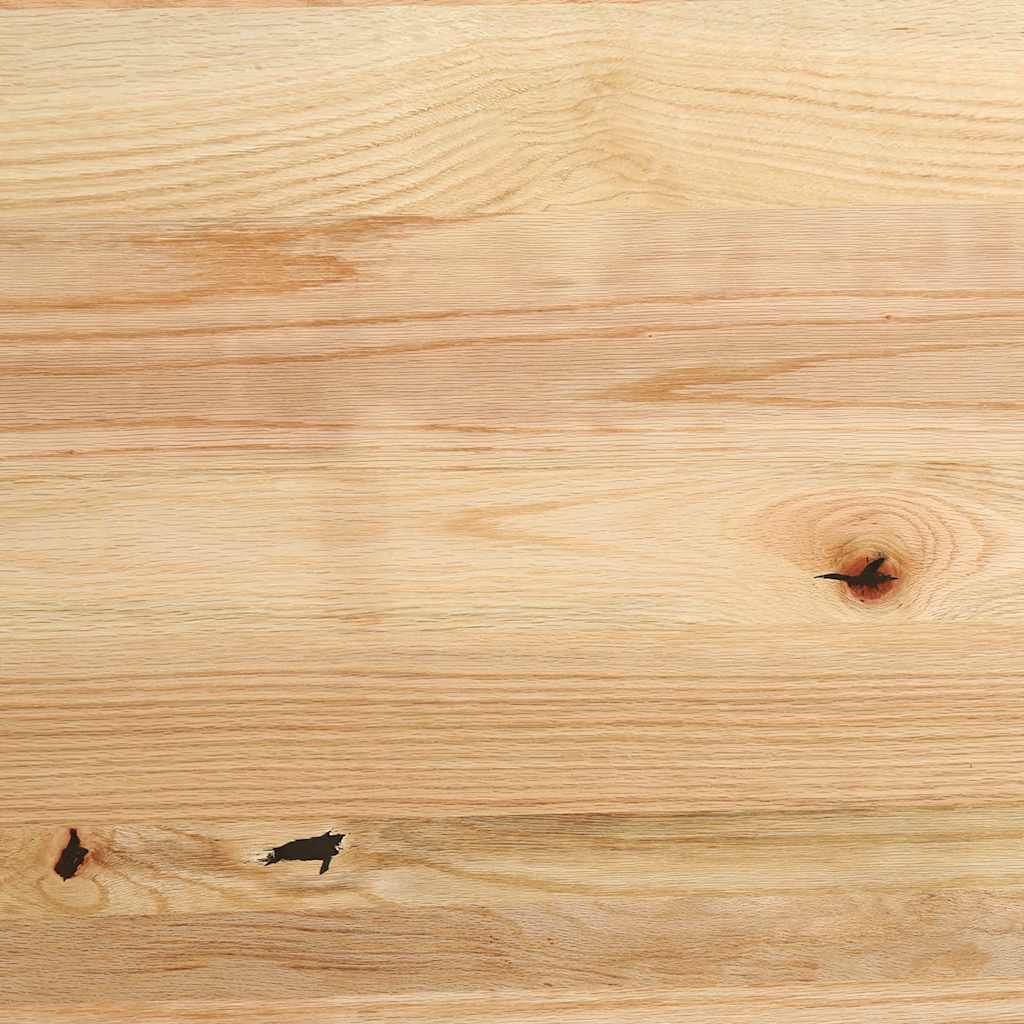 Bordplate 140x60x4 cm oval heltre eik