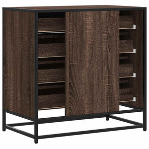Kommode brun eik 70x41x70 cm konstruert tre