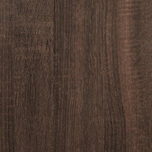 Kommode brun eik 70x41x70 cm konstruert tre