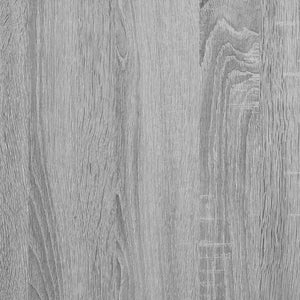 Kommode grå sonoma 70x41x70 cm konstruert tre