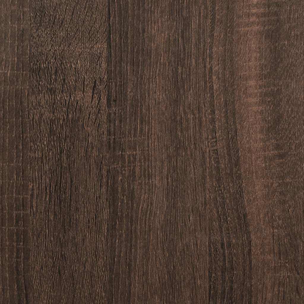 Kommode brun eik 70x41x83,5 cm konstruert tre