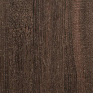 Kommode brun eik 70x41x83,5 cm konstruert tre