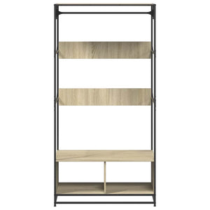 Garderobe sonoma eik 90x50x180 cm konstruert tre