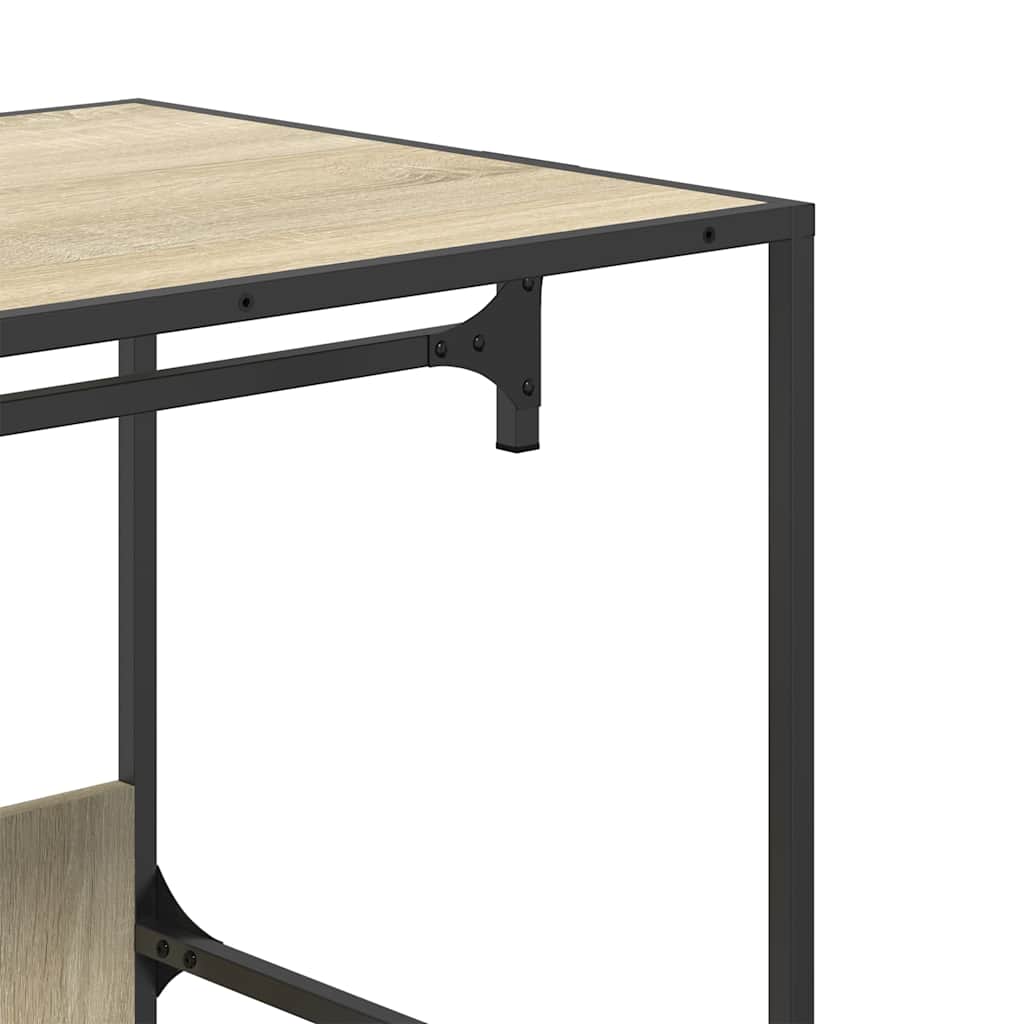 Garderobe sonoma eik 90x50x180 cm konstruert tre
