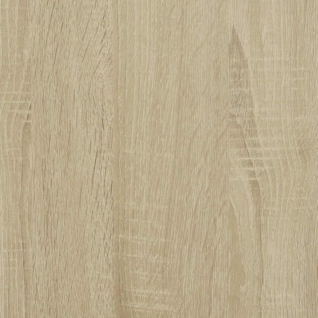 Garderobe sonoma eik 90x50x180 cm konstruert tre