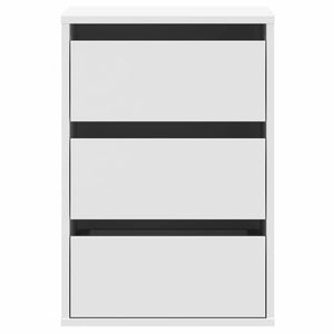 Kommode hvit 40x41x58 cm konstruert tre