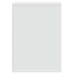 Kommode hvit 40x41x58 cm konstruert tre