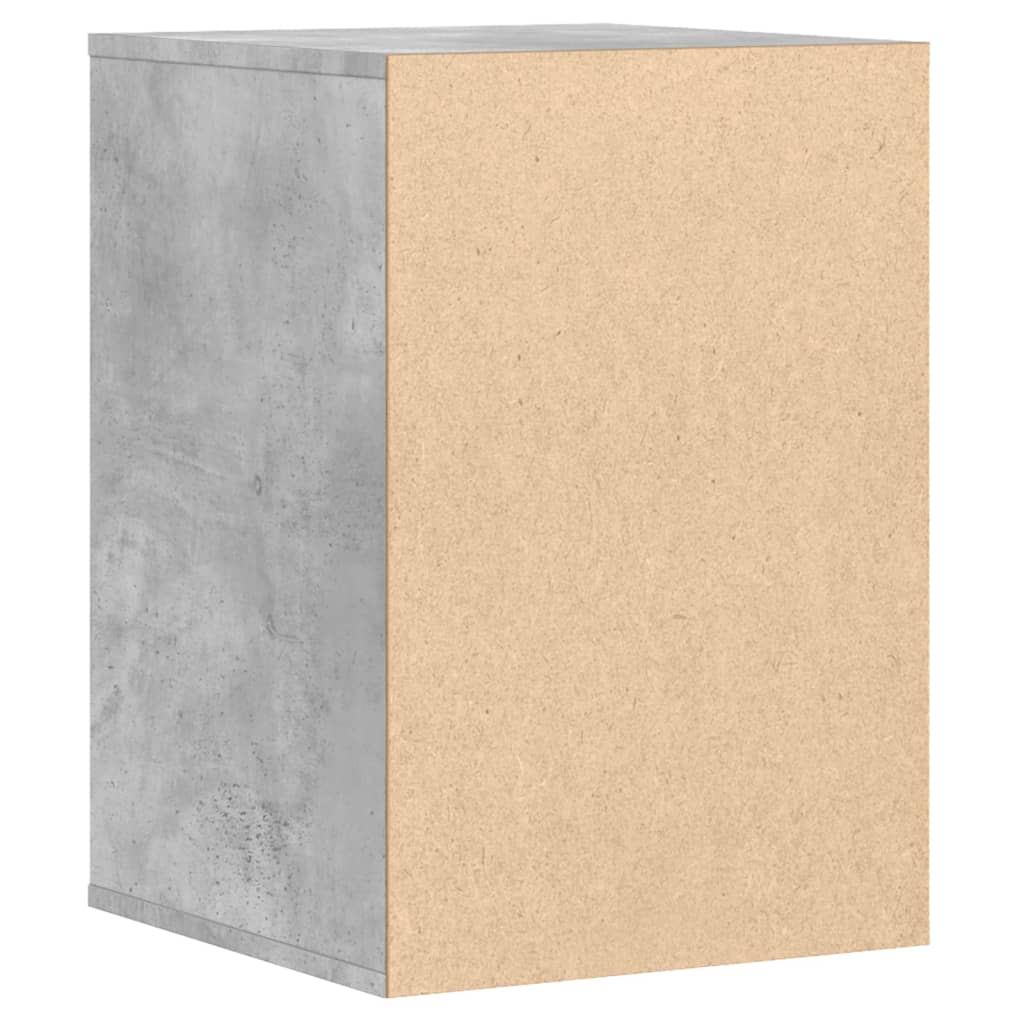 Kommode betonggrå 40x41x58 cm konstruert tre