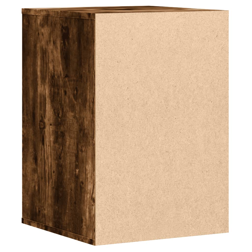 Kommode røkt eik 40x41x58 cm konstruert tre