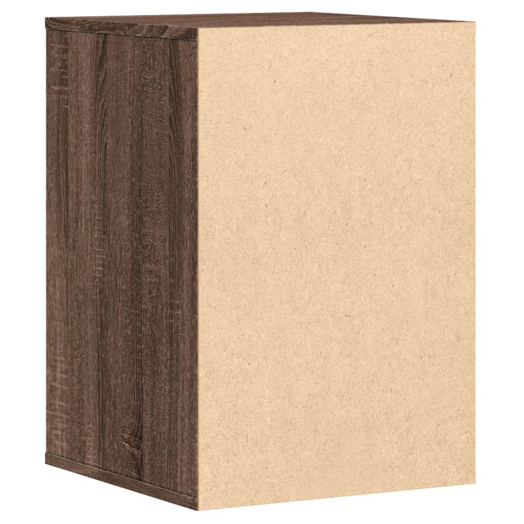 Kommode brun eik 40x41x58 cm konstruert tre