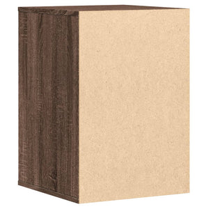 Kommode brun eik 40x41x58 cm konstruert tre
