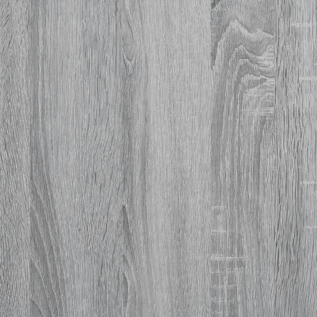 Kommode grå sonoma 60x41x58 cm konstruert tre