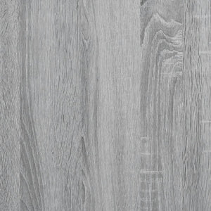 Kommode grå sonoma 60x41x58 cm konstruert tre