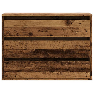 Kommode gammelt tre 80x41x58 cm konstruert tre