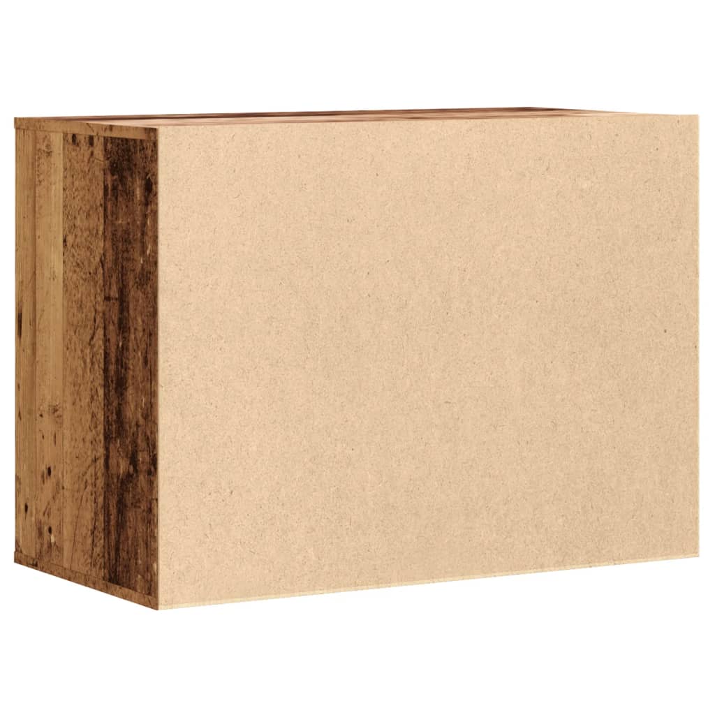 Kommode gammelt tre 80x41x58 cm konstruert tre