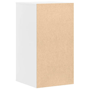 Kommode hvit 40x41x76 cm konstruert tre