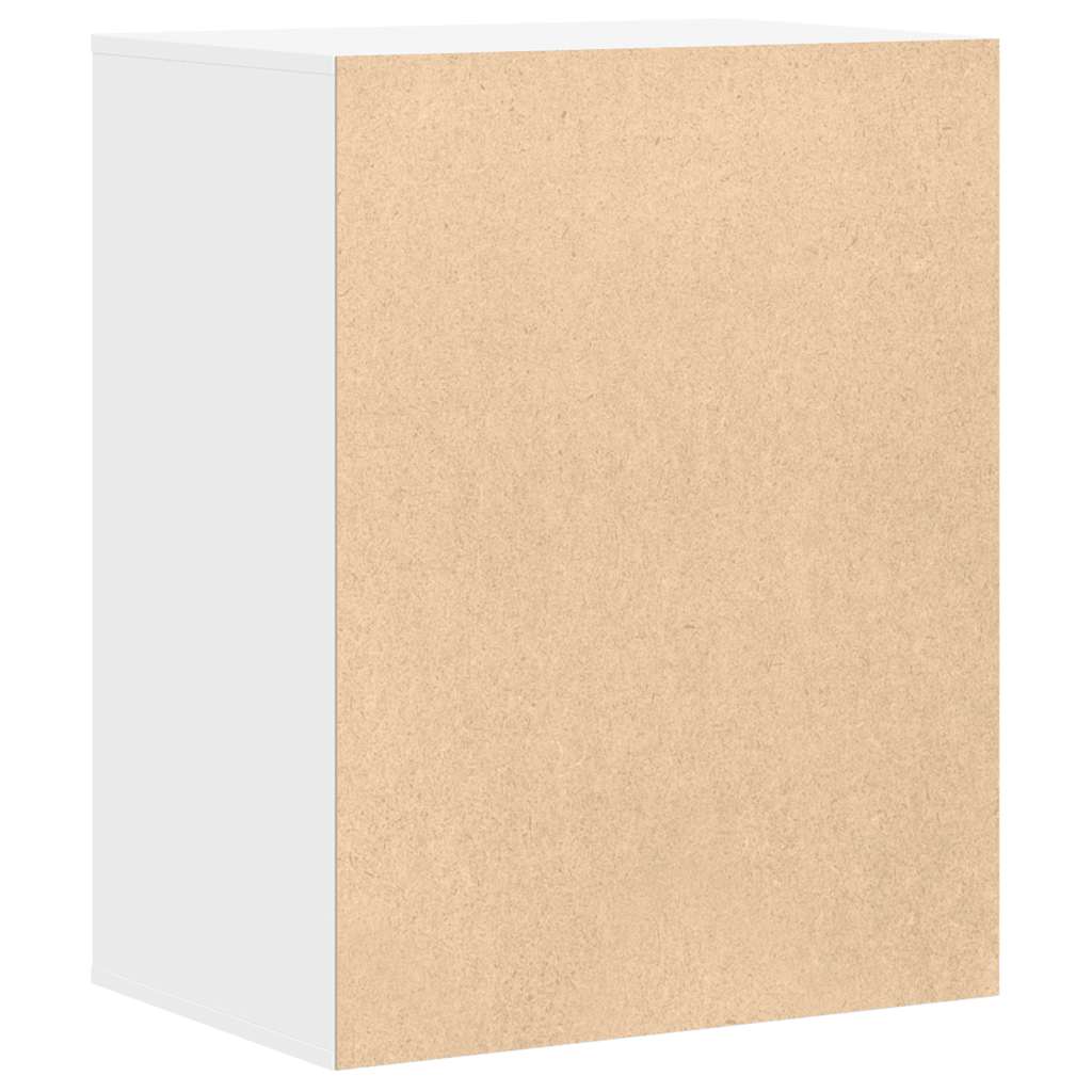 Kommode hvit 60x41x76 cm konstruert tre