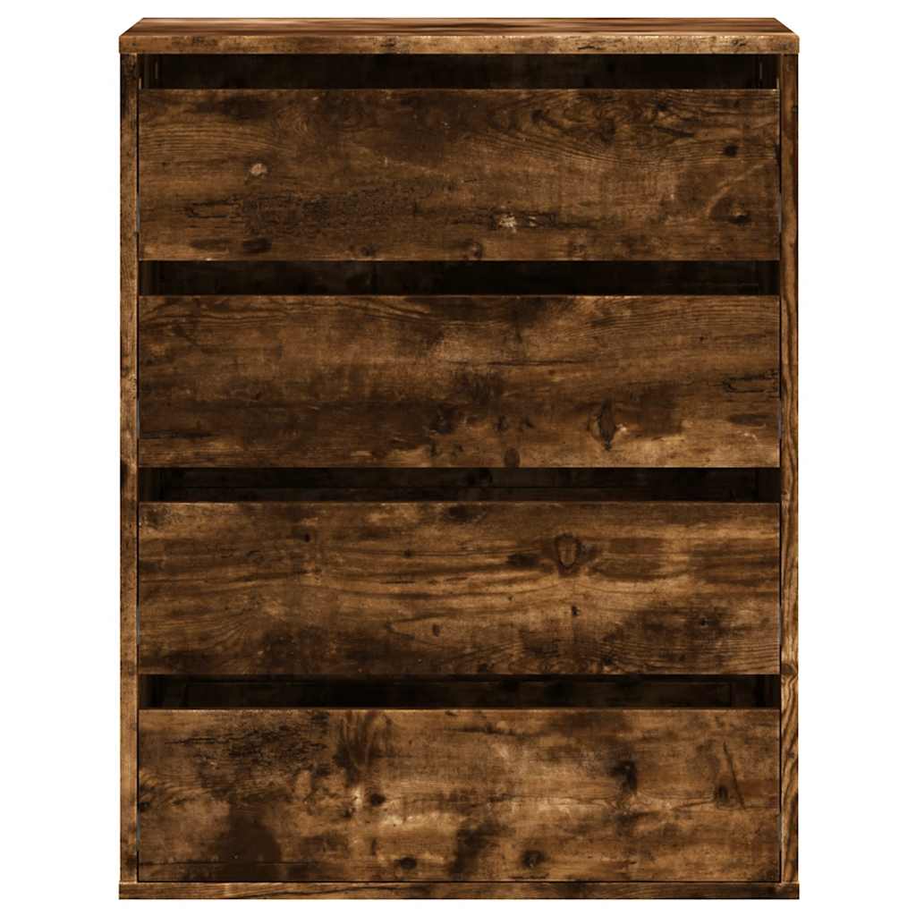 Kommode røkt eik 60x41x76 cm konstruert tre