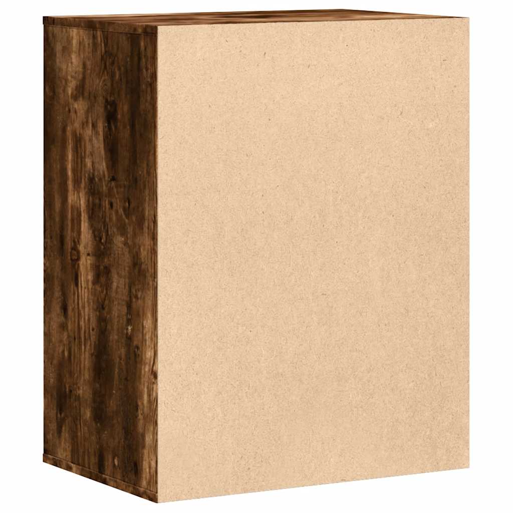 Kommode røkt eik 60x41x76 cm konstruert tre