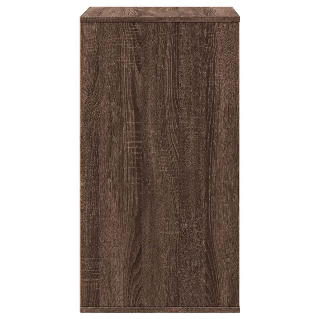 Kommode brun eik 60x41x76 cm konstruert tre
