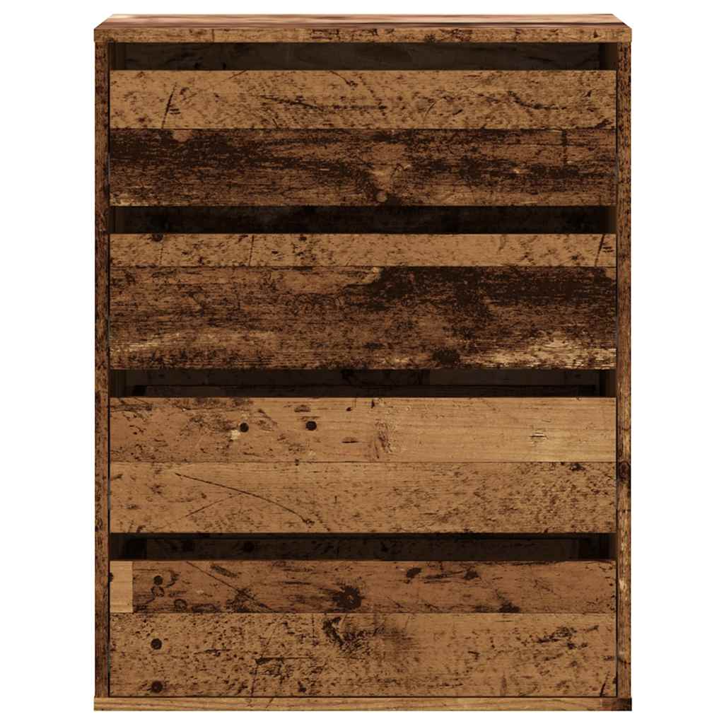Kommode gammelt tre 60x41x76 cm konstruert tre