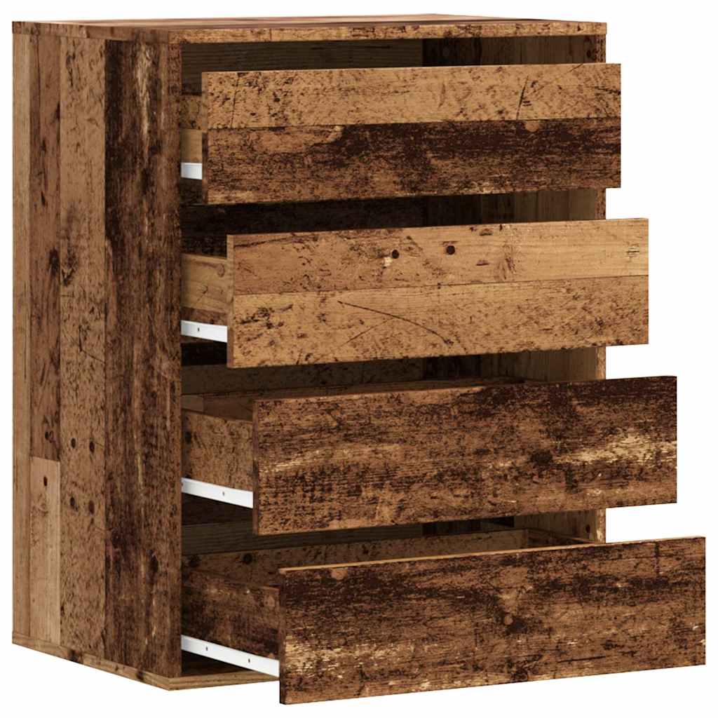 Kommode gammelt tre 60x41x76 cm konstruert tre