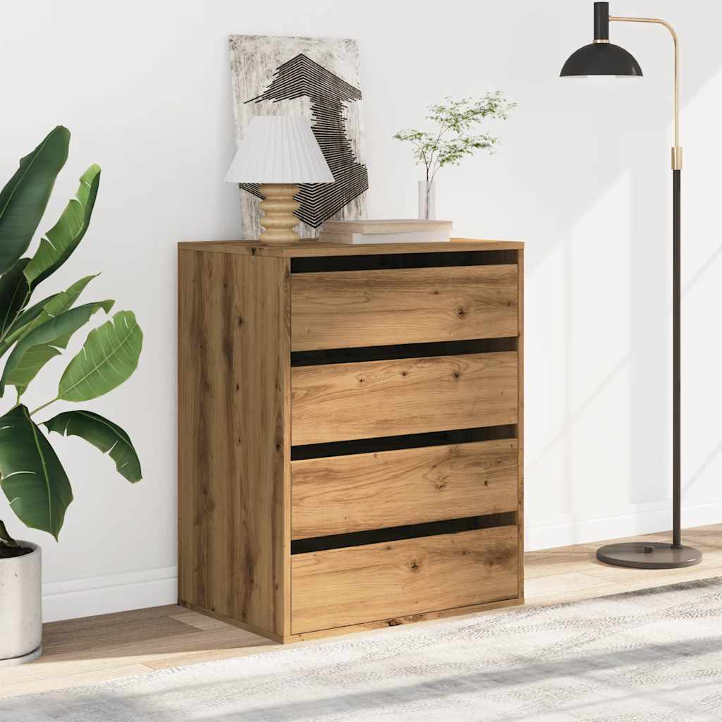 Kommode artisan eik 60x41x76 cm konstruert tre