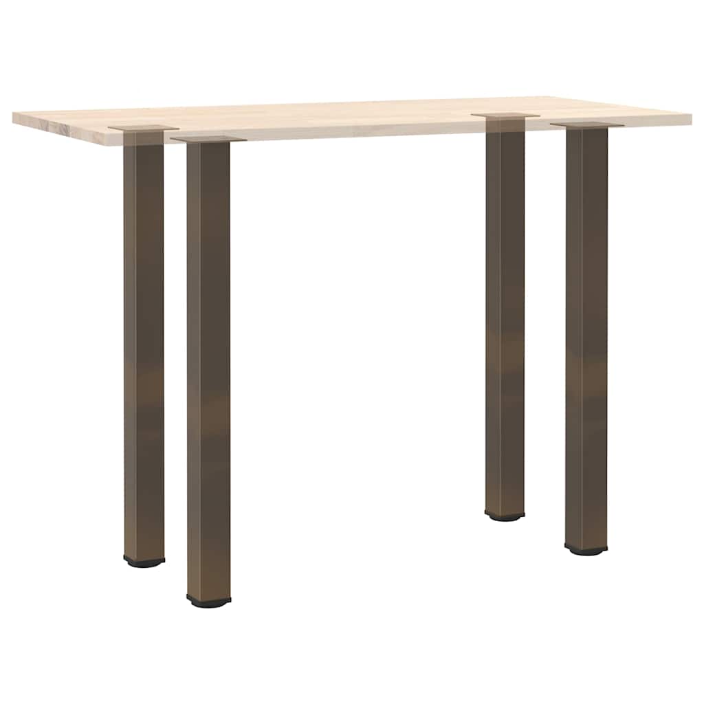 Salongbordben 4 stk naturell 90-92 cm stål