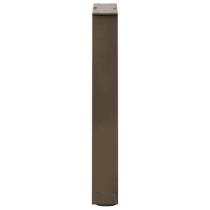 Spisebordben V-formet 2 stk naturell 28x(42-43,3) cm stål