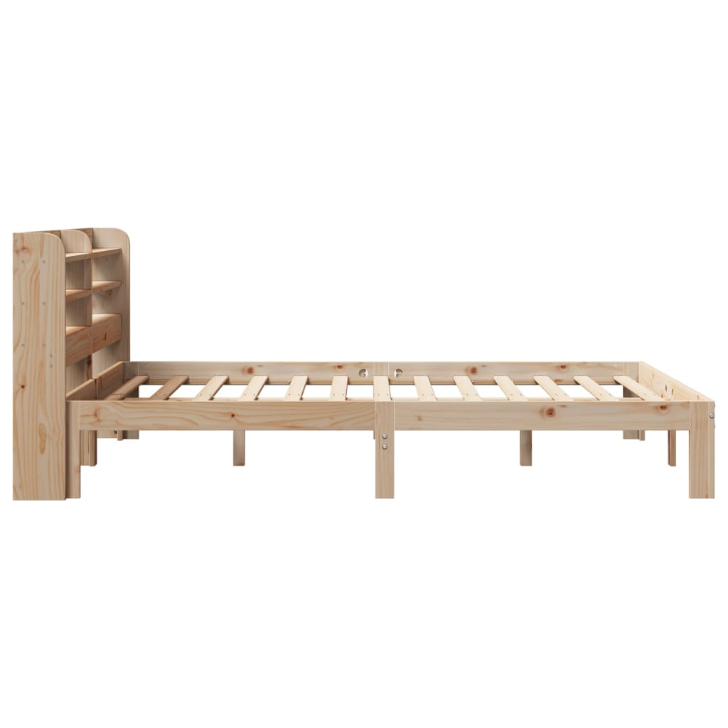 Sengeramme med hodegavl 150x200 cm heltre furu