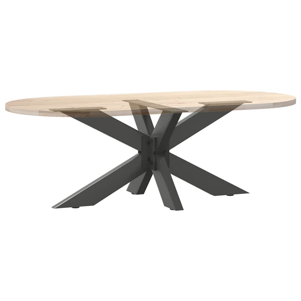 Salongbordben edderkopp form antrasitt 98x58x(42-43) cm stål