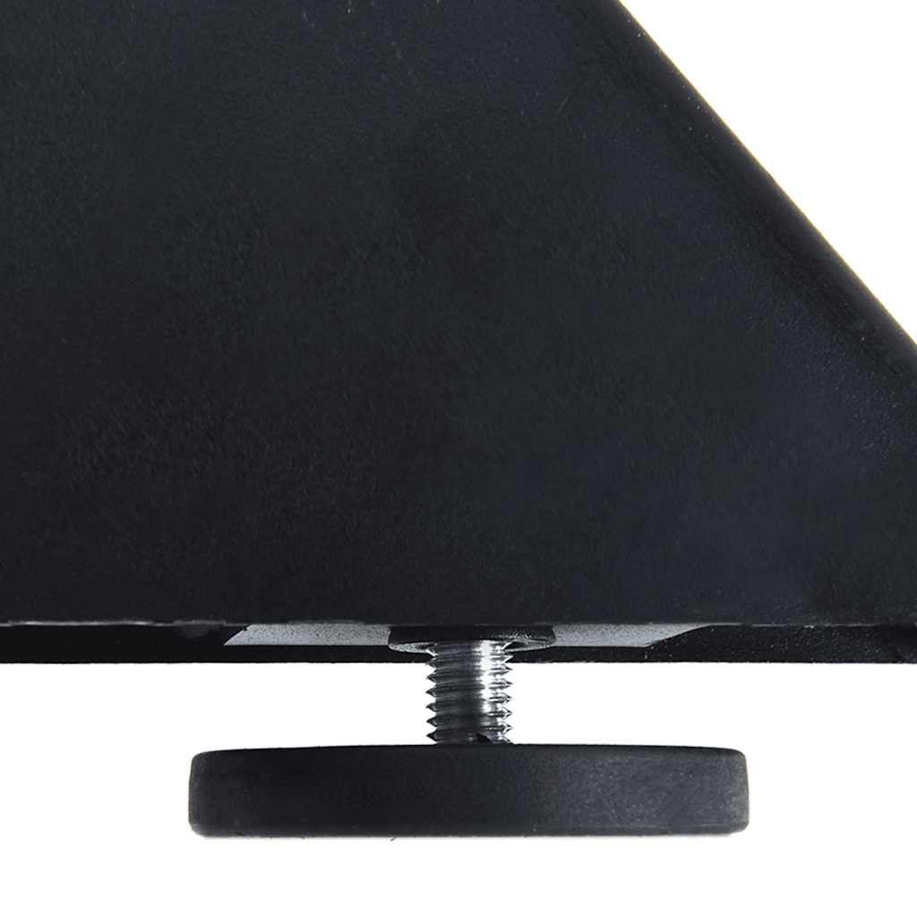 Salongbordben edderkopp form antrasitt 98x58x(42-43) cm stål