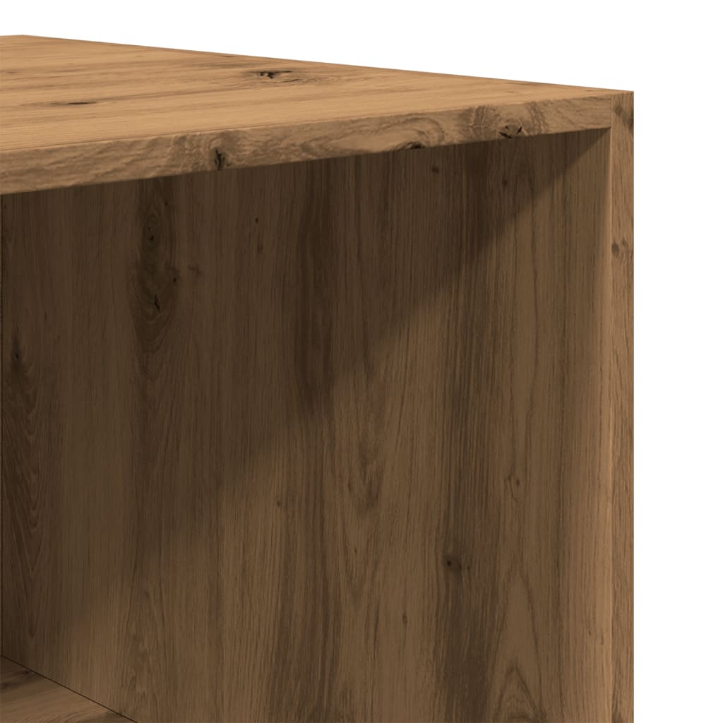 Garderobe artisan eik 100x50x200 cm konstruert tre