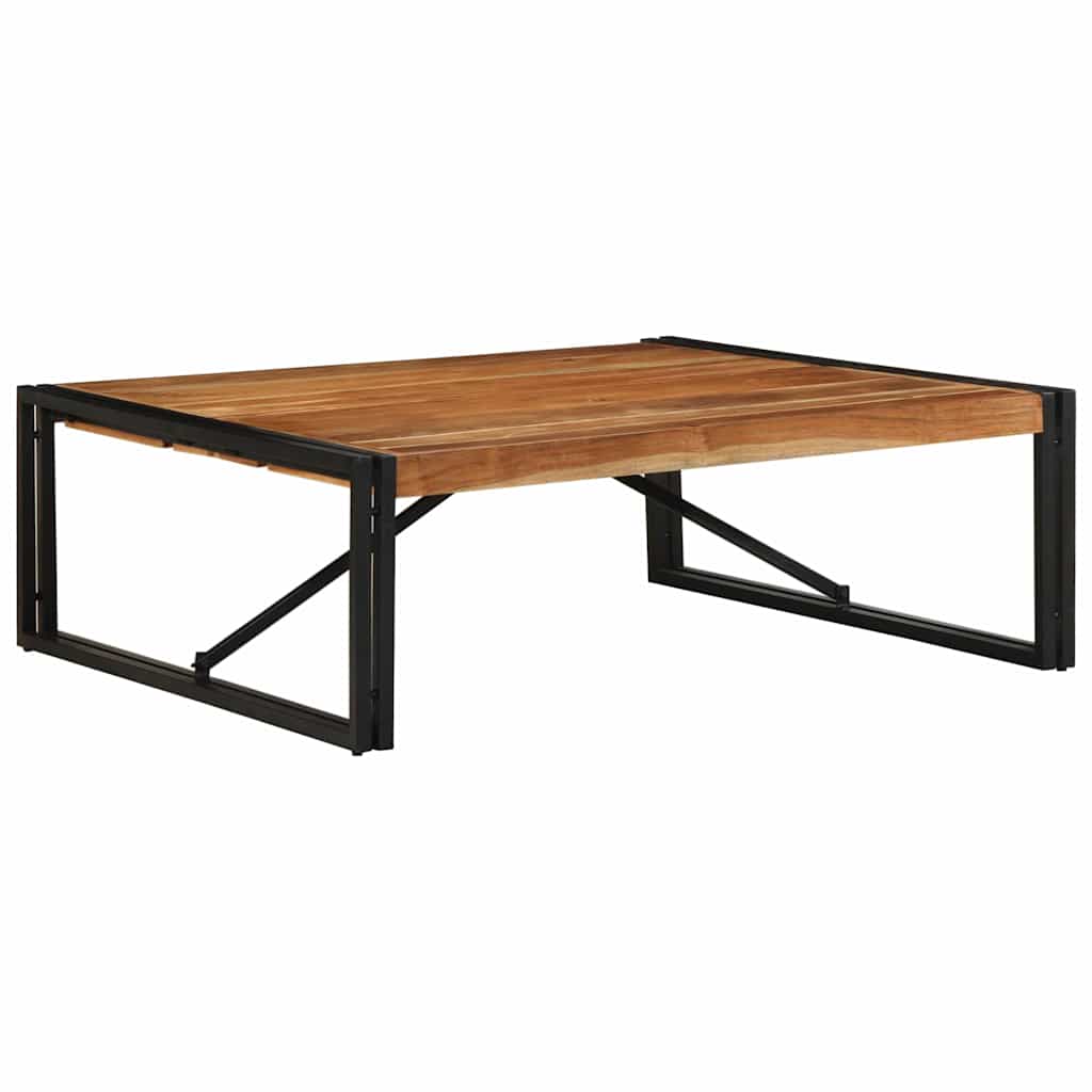 Salongbord 100x100x35 cm heltre akasie