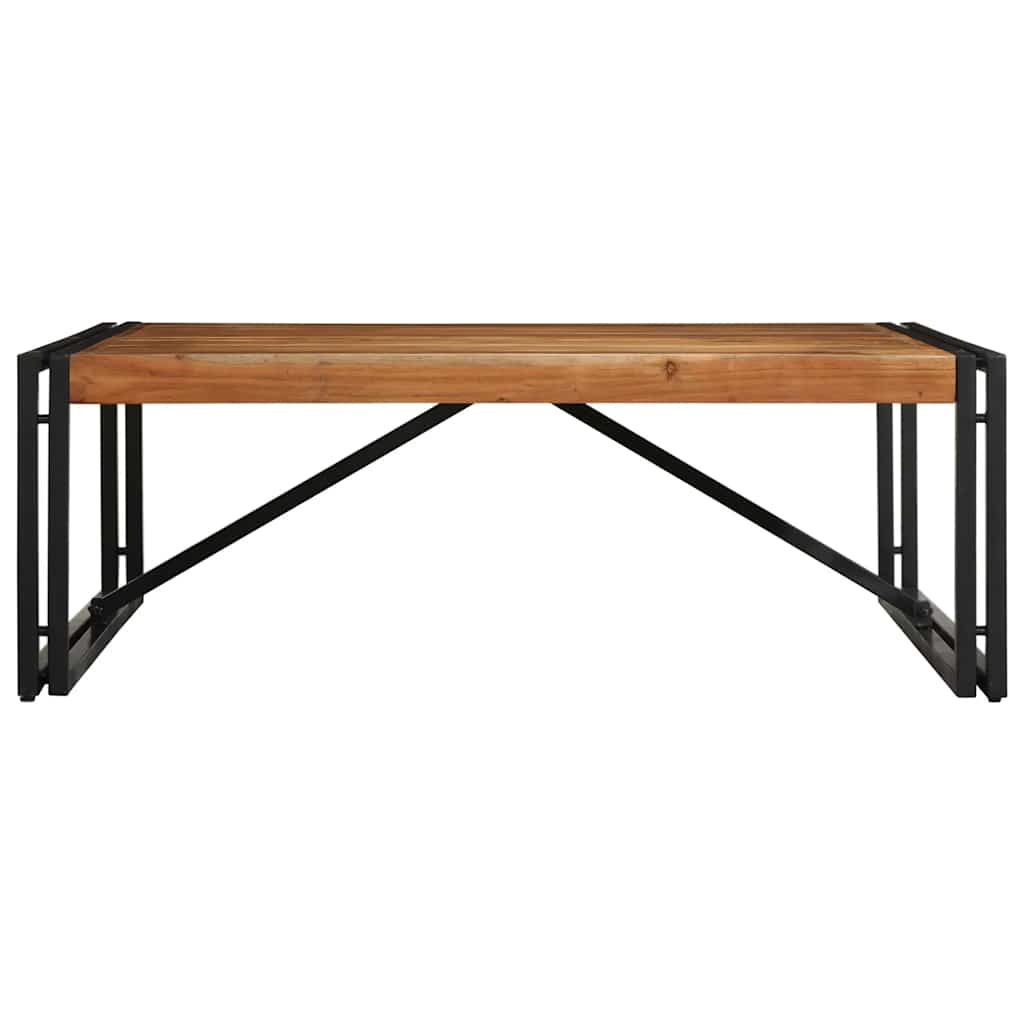 Salongbord 100x100x35 cm heltre akasie