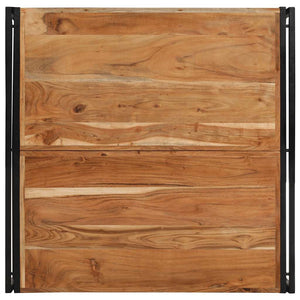 Salongbord 100x100x35 cm heltre akasie