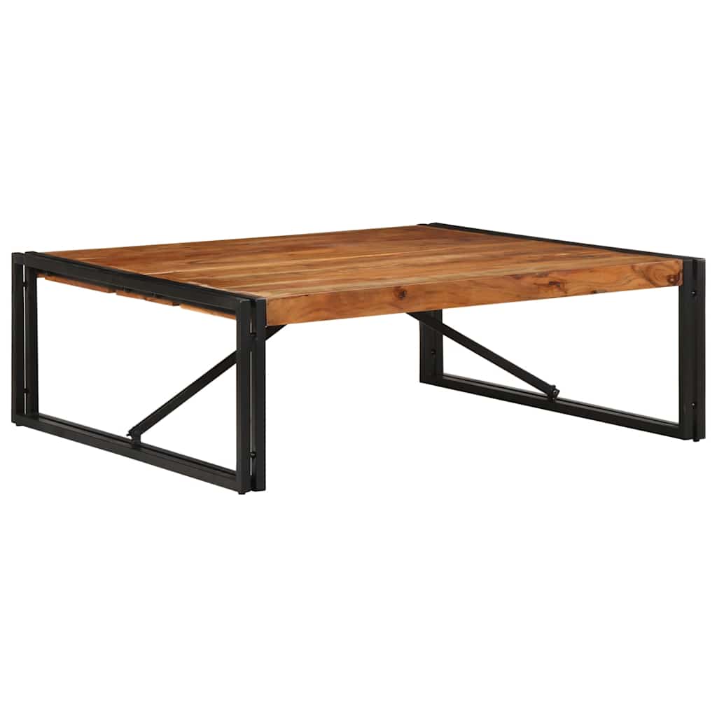 Salongbord 100x100x35 cm heltre akasie